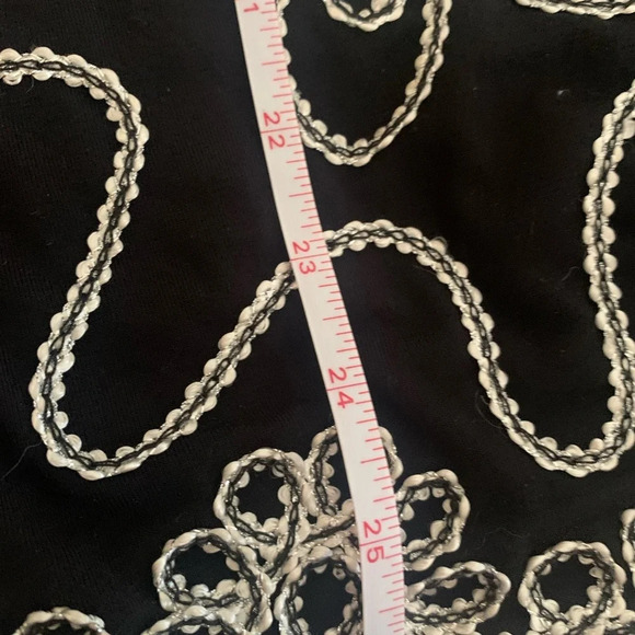 Once Again Black Embroidered Jacket - Picture 9 of 9